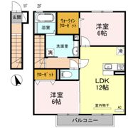 レジデンス フィーユ A棟の間取り画像