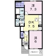 フェリーチェ 日新Bの間取り画像