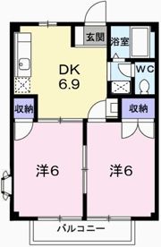 エルガーデンⅡの間取り画像