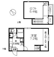 クリスタルK九大南3の間取り画像
