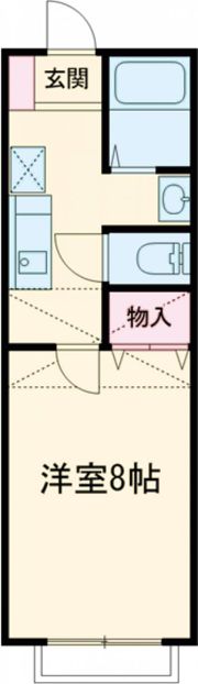 カサフロール壱番館の間取り画像