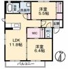 フルーツランド A棟の間取り画像