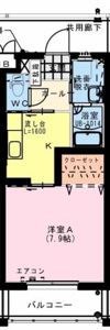 サテリット・Kの間取り画像