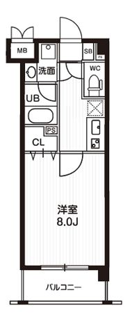 アーバンフラッツ八王子みなみ野の間取り画像