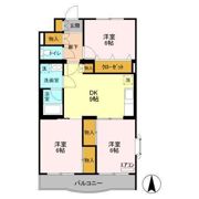 プラムマンションの間取り画像