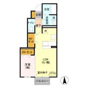 ストラール Bの間取り画像