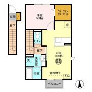 ストラール Cの間取り画像