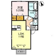 リビングタウン小松参番館 Cの間取り画像