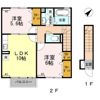 Caroline（ｷｬﾛﾗｲﾝ） Aの間取り画像