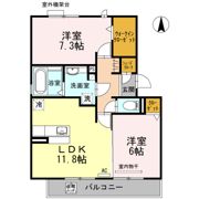 コンコルディアかみやしろ NORTHの間取り画像