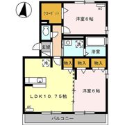 ジュノウタウン A棟の間取り画像