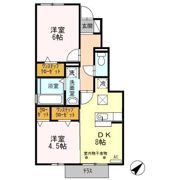 サンパティ Bの間取り画像