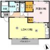 パストラル米原 A棟の間取り画像