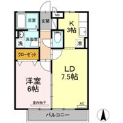 フォンテーヌの間取り画像