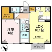 リッツ ハウス B棟の間取り画像
