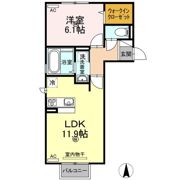 ラ・プランタン新山口の間取り画像