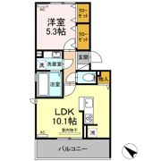 D-room まい新南部の間取り画像