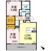 D-room まい新南部の間取り画像