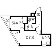 フェリーチェ桑園の間取り画像