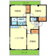 クレスト東生駒の間取り画像