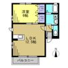 ラ・プランドール Bの間取り画像