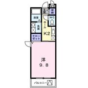 マンションあかやまの間取り画像