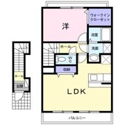 ポロニア弐番館の間取り画像