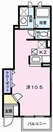 パレ・エクセランの間取り画像