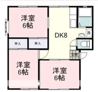 サンビレッジ静岡 D棟の間取り画像