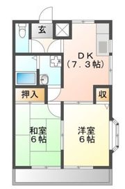 ベル牛久保の間取り画像