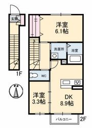 フォレスタディパーチェの間取り画像