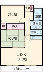 ハッピーコート加古川の間取り画像