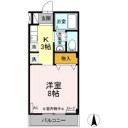 ルグラン花園の間取り画像