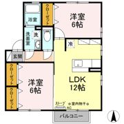 セレノコート ABの間取り画像