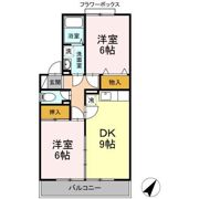 ヒルサイドタウン ABの間取り画像