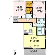ティアレ上石田の間取り画像