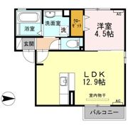 ヘリオドール名駅の間取り画像