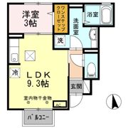 ウィル城北の間取り画像