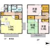 谷本戸建借家の間取り画像