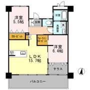 シェソワアンテイの間取り画像