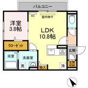 コンフォータブルTJの間取り画像