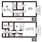 クリスタルリジェールBの間取り画像