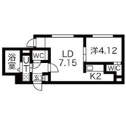 エヴァ麻生の間取り画像