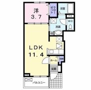 オークパレスⅡの間取り画像