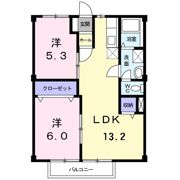 ヴィラマローネの間取り画像