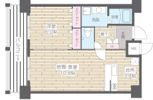 HF四条河原町レジデンスの間取り画像