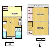 豊栄ハイツCの間取り画像