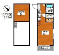 プリンセス天神南の間取り画像