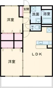 リアンレガーロ大分鶴崎ステーションの間取り画像