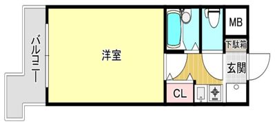 西新ヴィンテージの間取り画像